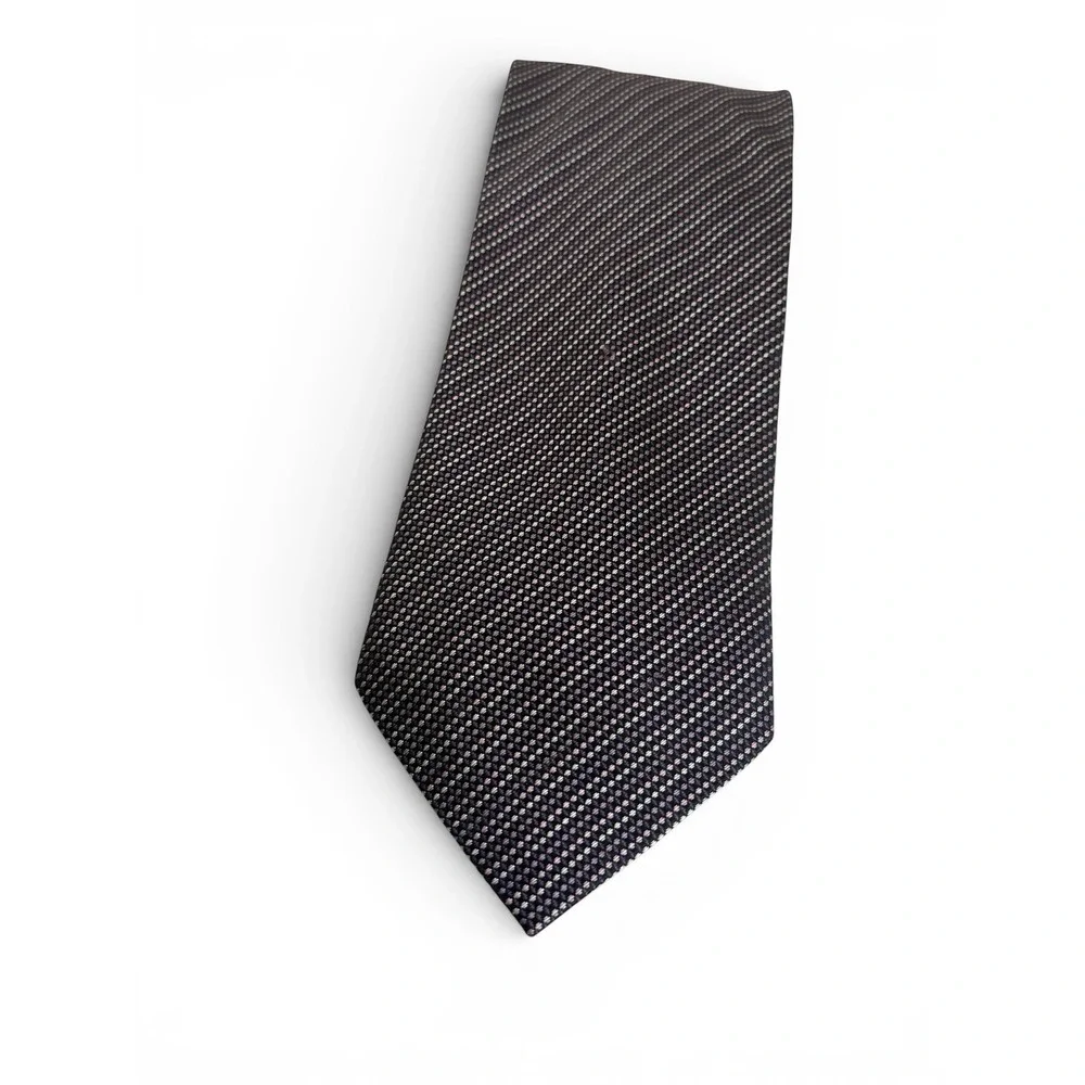 American Modern Alexander Julian Silk Tie Purple Micro Dot Necktie